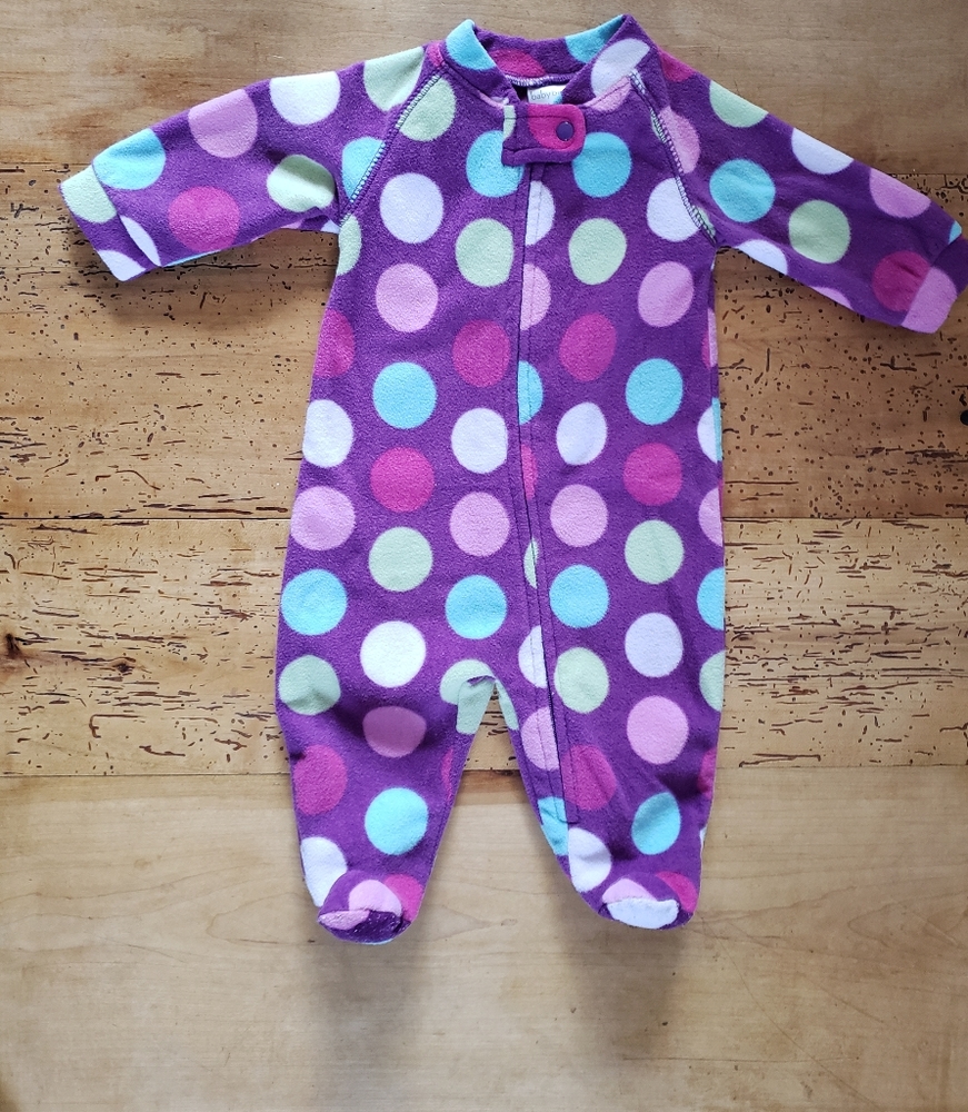 3mths Baby Boots Fleece Sleeper